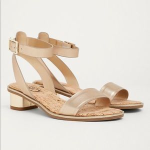 Circus by Sam Edelman Gold Block sandals size 10